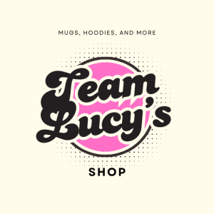 logos for team Asher and team Lucy's swag shops. these are both for fundraising the young author project's next endeavors.